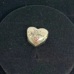Pandora Engravable You're My Person Heart Charm